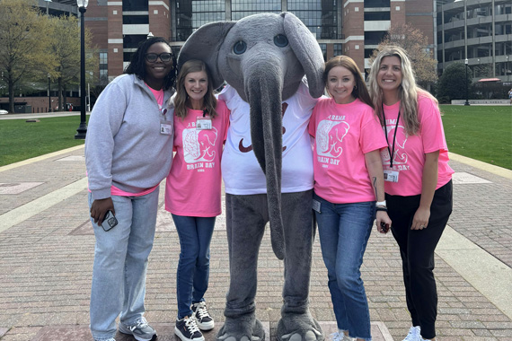 University of Alabama team