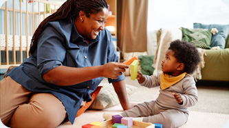 Participants complete interviews and play interactive games